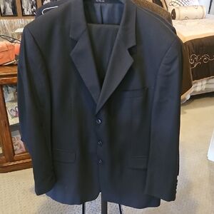 2piece Black Men's Suit